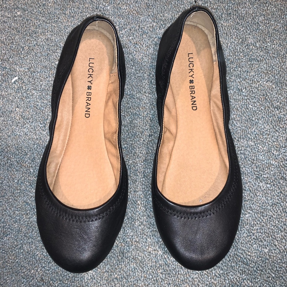 Black Lucky Brand Flats